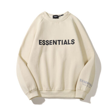 Unisex FOG Essentials Hoodie Sweatshirt with Silicone Lettering