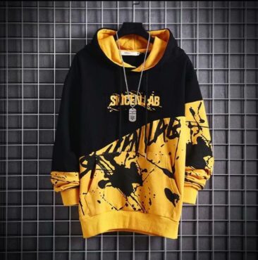 Japanese Hip-Hop Loose Hoodie for Men Spring Summer Streetwear