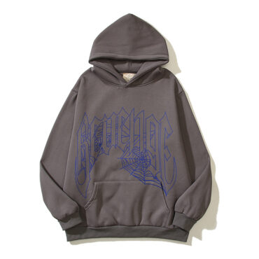 Revenge Gothic Letter Cross Hoodie Unisex Oversized Fleece Pullover

