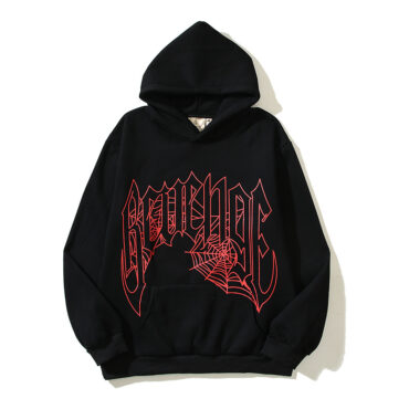 Revenge Gothic Letter Cross Hoodie Unisex Oversized Fleece Pullover

