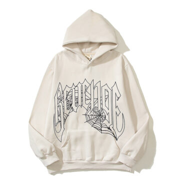 Revenge Gothic Letter Cross Hoodie Unisex Oversized Fleece Pullover

