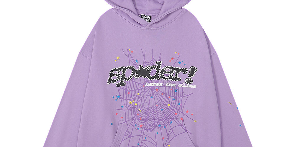 Unisex Heavyweight Hoodie Set with 555555 Spiderweb Puff Print Hip-Hop Style (6) Unisex Heavyweight Hoodie Set with 555555 Spiderweb Puff Print